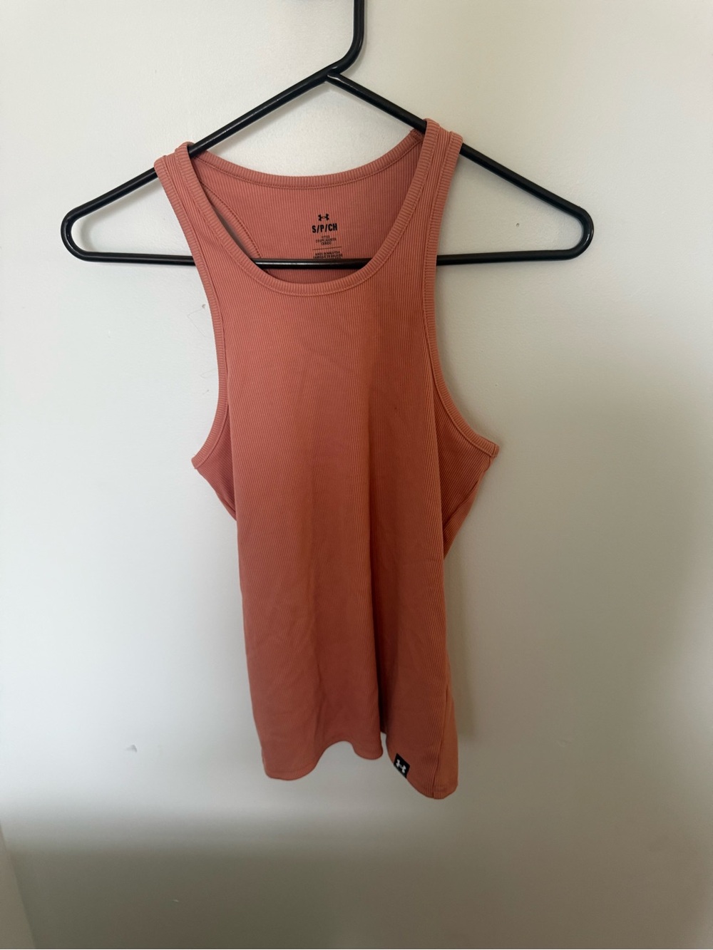 Under Armour Women's Ribbed Tank Top in Rust